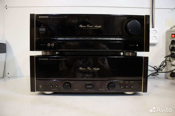 Pioneer M-73 + C-73 Усилитель мощности и пред