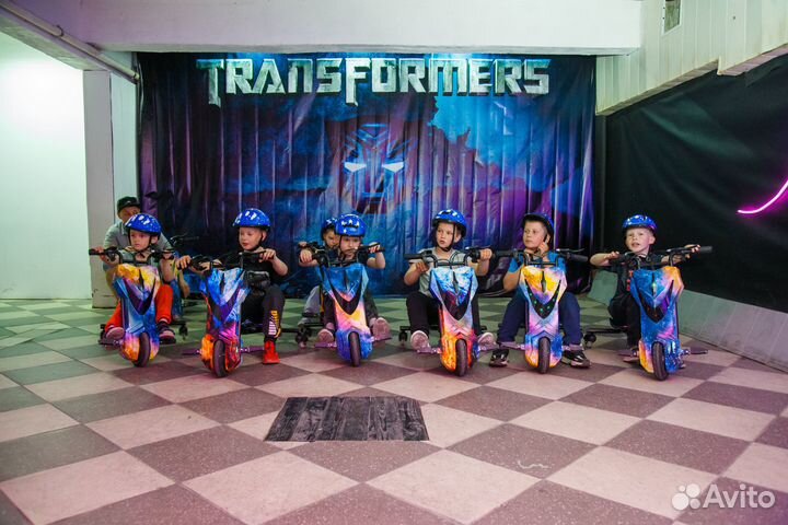 День рождения вашего ребенка в клубе дрифт картинг