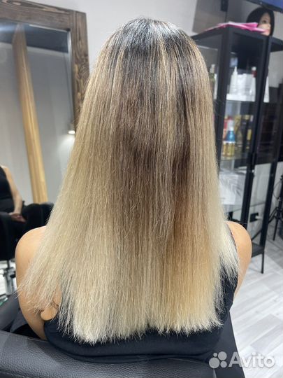 Кератиновое выпрямление ботокс волос холодное вост