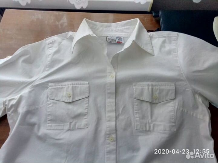 Блузка белая