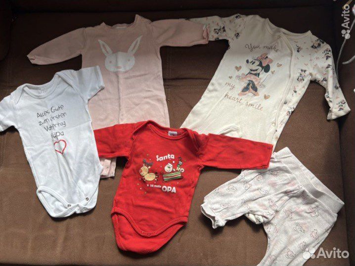 Вещи на девочку до года