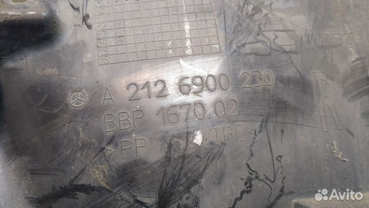 Защита арок (подкрылок) Mercedes E W212, 2010