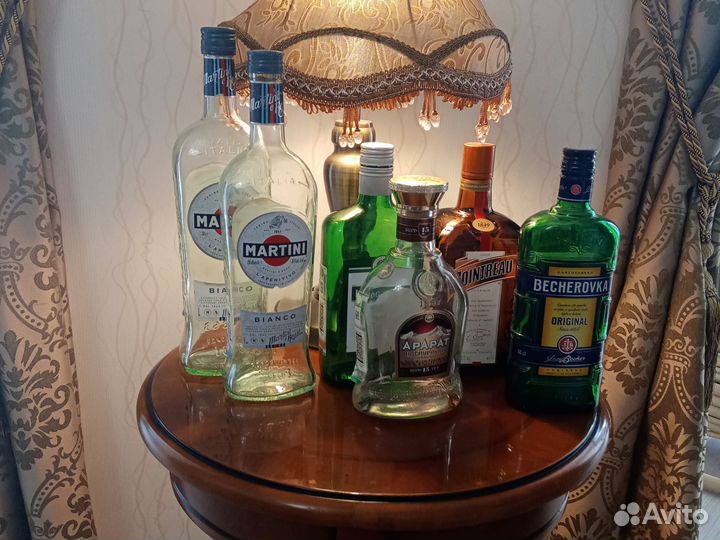 Бутылка от виски, импортного алкоголя