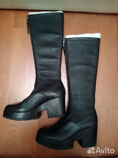 Сапоги женские натуральная кожа 38 р