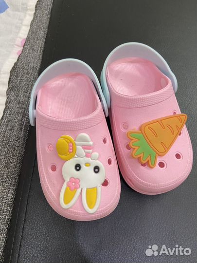 Тапочки резиновые детские
