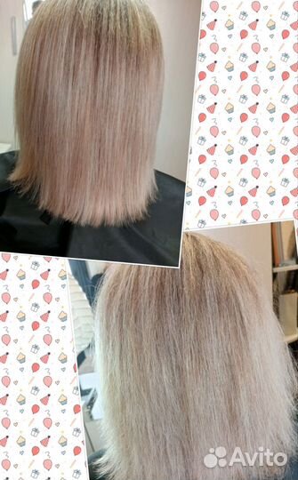 Кератиновое выпрямление. Ботокс Прикорневой