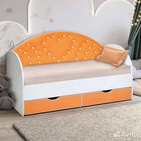 Кроватка велюр 