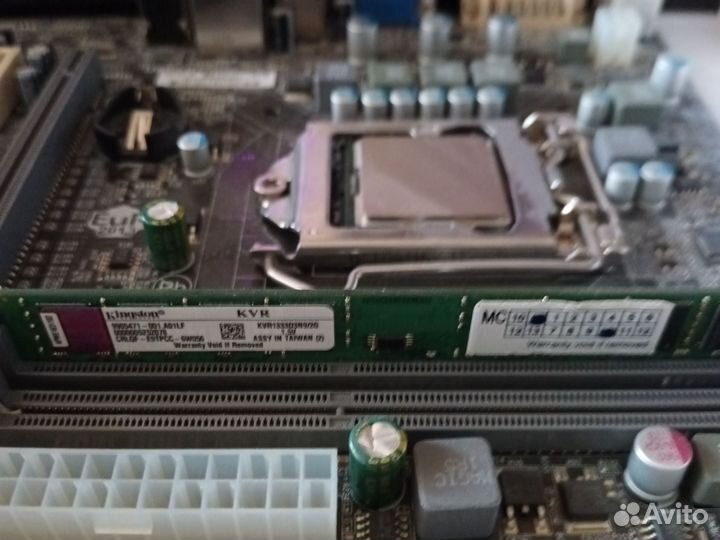 Материнская плата 1155 на запчасти. Бронь до 17