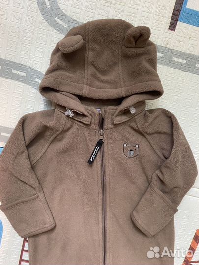 Флисовый комбинезон crokid 86-92