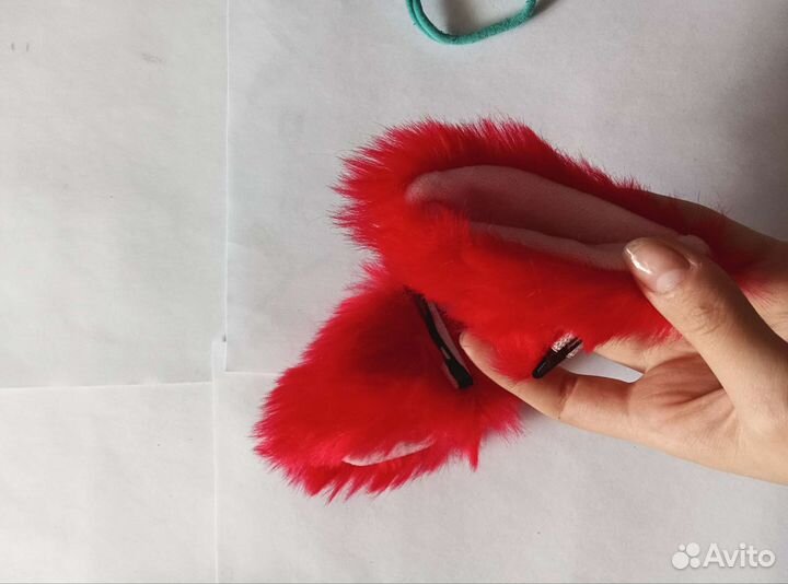 Ушки на заколке