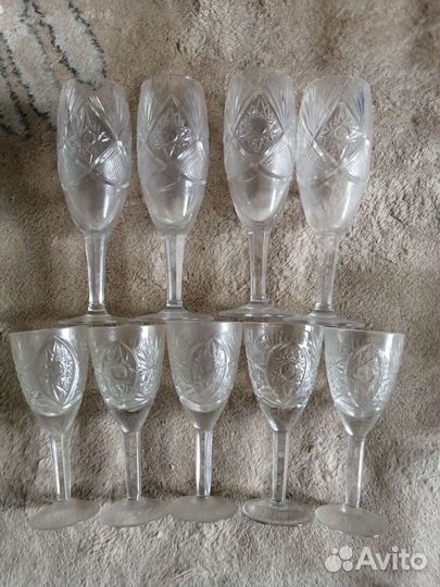 Фужеры разные