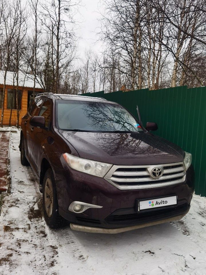 Toyota Highlander: фото владельца