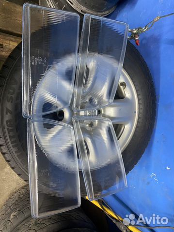 Vw t4 стекла фар косые