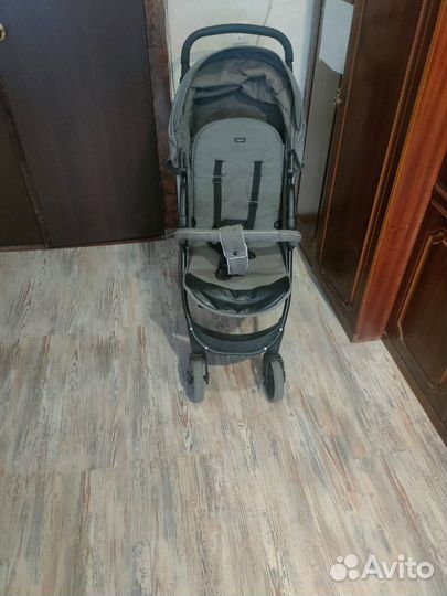 Прогулочная коляска Corol джинс/серый