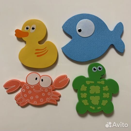 Набор детских мини-ковриков для ванны Valiant