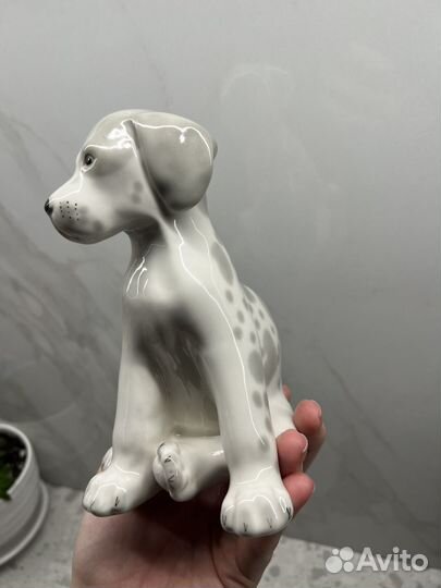 Статуэтка советская щенок лфз