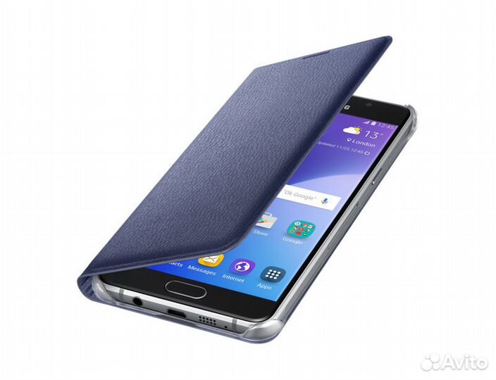 Оригинал Чехол Flip Wallet Samsung A5 (2016) Dark