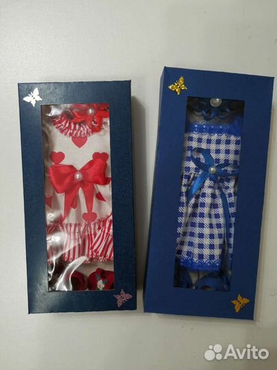 Подарочные наборы с одеждой и обувью для куклы Пао