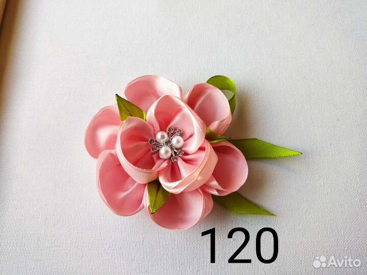 Бант на заколке