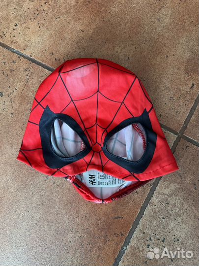 Костюм человека паука с мышцами и маской детский