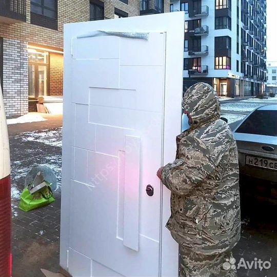 Входная металлическая дверь с термо