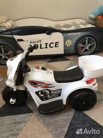 Детский мотоцикл на аккумуляторе