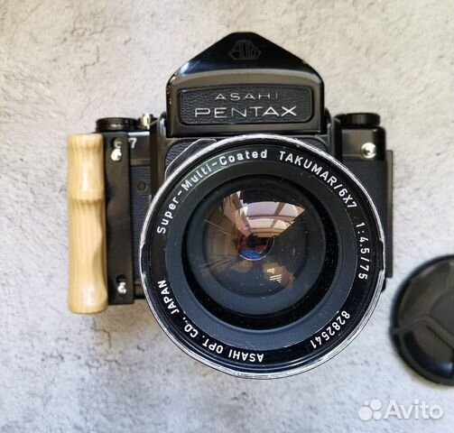 Pentax 67 + Takumar 67 super-multi-coated 75 mm f