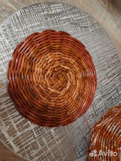 Корзина плетеная