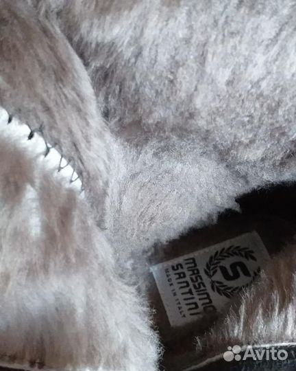 Сапоги зимние н/кожа 36 р-р, massimo santini