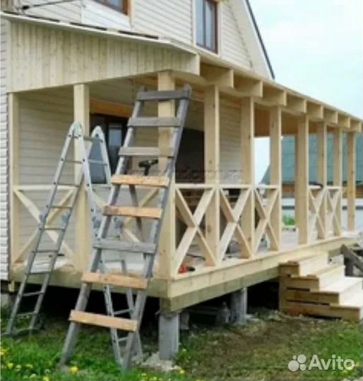 Терраса, веранда под ключ арт7