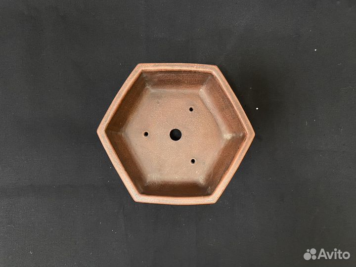 Горшок керамический для бонсай, суккулентов