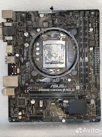 Продаю комплект i3 9100f asus prime h310