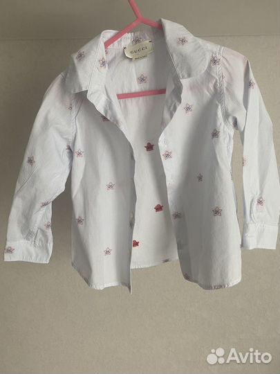Рубашка gucci для девочек