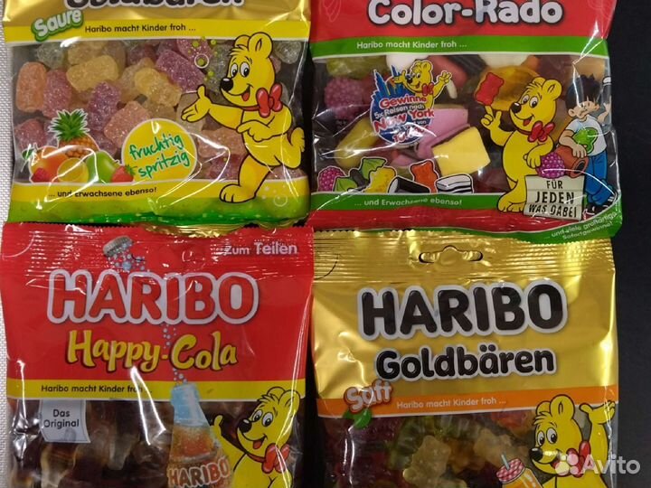 Жевательный мармелад Haribo160/170гр