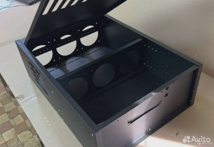 Корпус для майнинга закрытый 6,9,15 карт