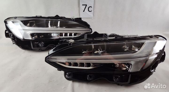 Volvo S90 V90 передние фары full LED