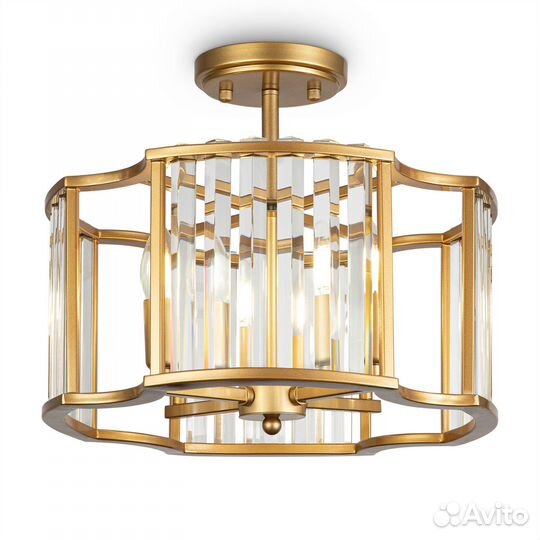 Люстра Maytoni металл и стекло в спальню классика