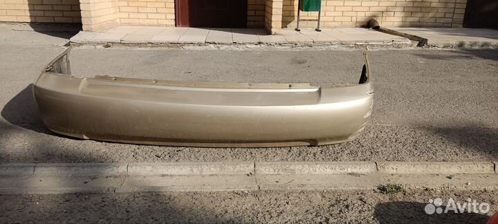 Задний бампер hyundai accent цвет h01