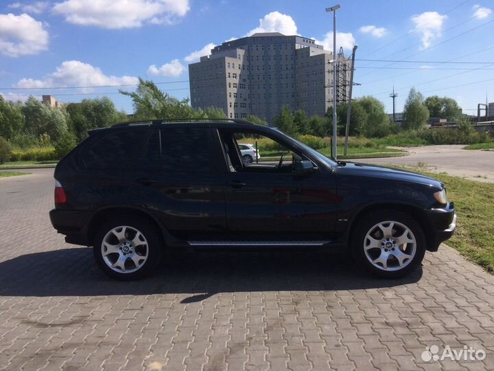 BMW X5 4.4 AT, 2003, 170 000 км