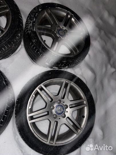 Оригинальные AMG r17 w204 разноширокие