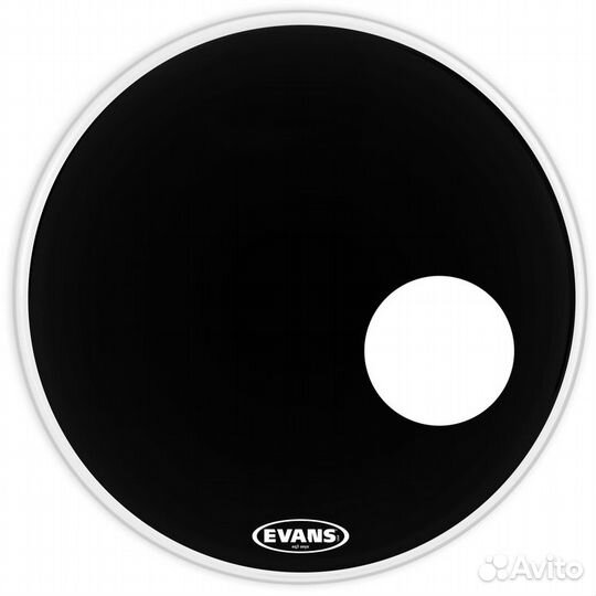 Evans BD24ronx Пластик резонансный бас-барабан 24