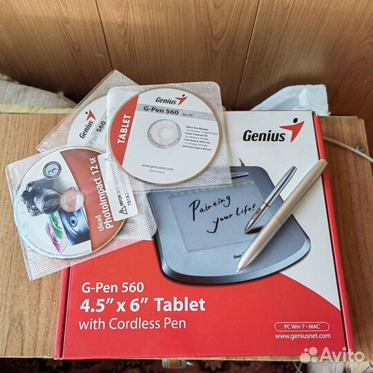 Графический планшет genius g-pen 560