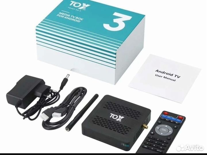 AndroidTVbox Ugoos TOX3, (4-32Gb) Android 11,S905x