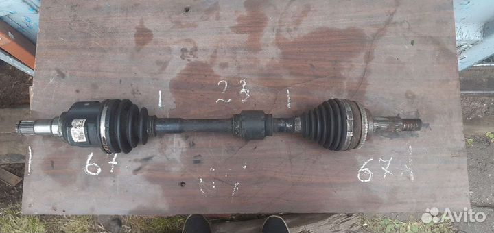 Левый привод Toyota Corolla E120