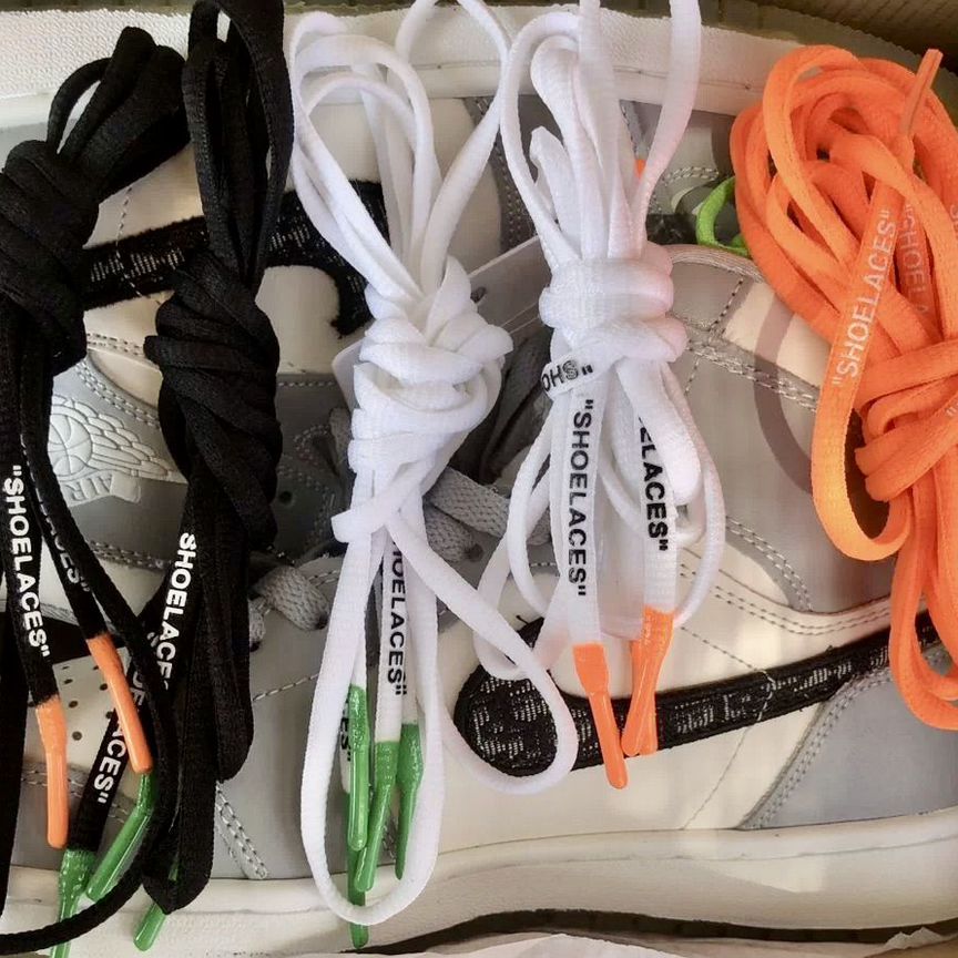 Off-White Nike “Shoelaces" Шнурки - Белые