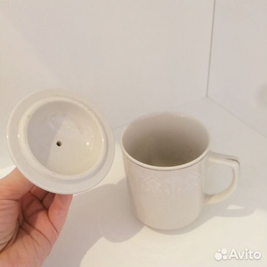 Старинный Фарфор Китай кружка блюдце