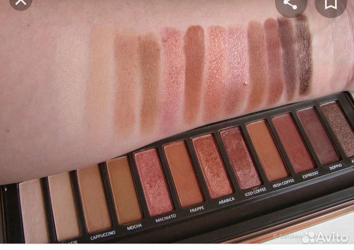 Тени для век