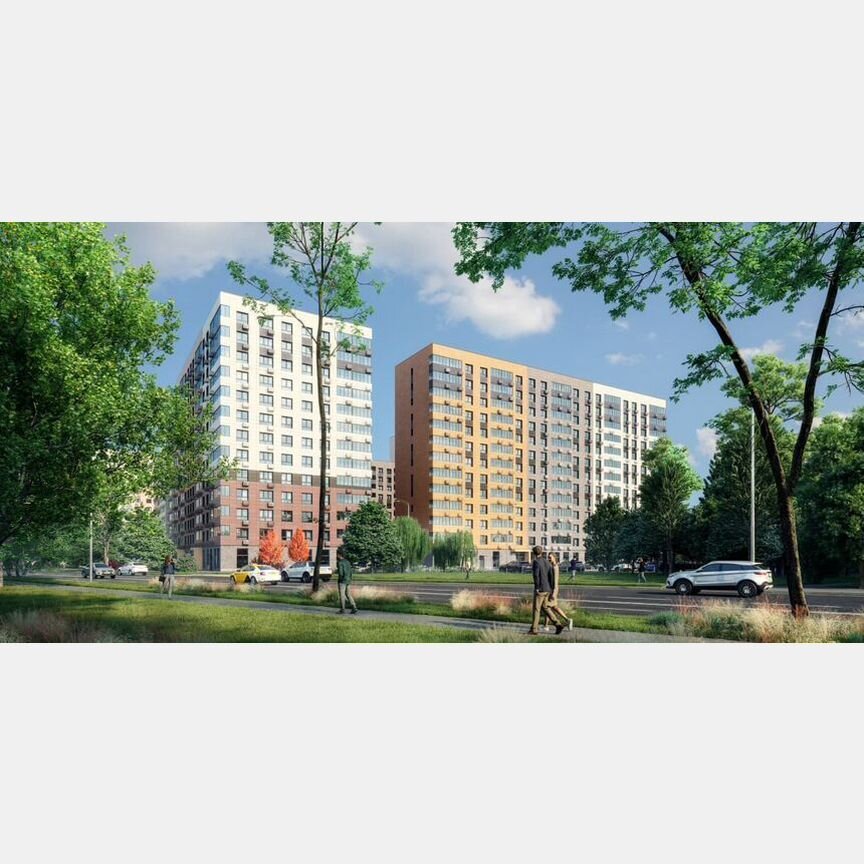 1-к. квартира, 29,9 м², 11/14 эт.
