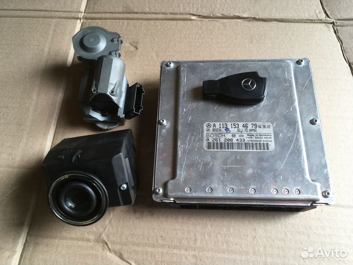 Эбу двигателя Mercedes W220 M113