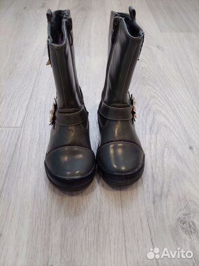 Сапоги на девочку осенние демисезонные 24 размер
